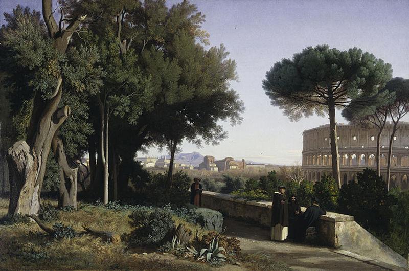 Jean-Achille Benouville Colosseum Viewed from the Palatine France oil painting art